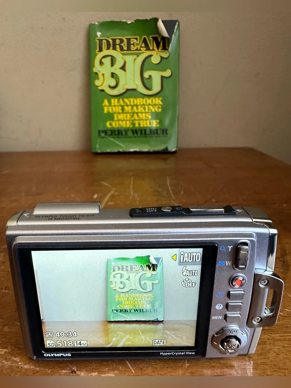 Olympus Tough TG-610 HDMI 14.0MP Rugged Waterproof Digital Compact Camera